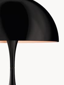 Lampa stołowa LED z funkcją przyciemniania Panthella, W 34 cm, Stelaż: aluminium powlekane, Czarna stal, Ø 25 x 34 cm