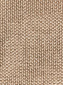 Tafelloper Mala met franjes, 55% katoen, 45% jute, gevlochten, Beige, lichtbruin, B 35 x L 200 cm