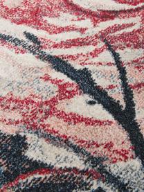 Teppich Peony mit Blumenmuster, 100% Polypropylen, Blau, Cremefarben, Rot, B 200 x L 290 cm (Größe L)