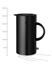 Bollitore nero opaco EM77, 1.5 L, Metallo rivestito, Nero, 1.5 L