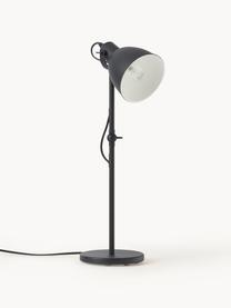 Lampe de bureau Ethan, Noir, Ø 15 x haut. 43 cm