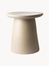 Bijzettafel Dunstan, Keramiek, Beige, Ø 40 x H 43 cm