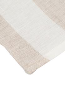 Parure copripiumino in lino Altana, Beige, crema, 250 x 260 cm + 2 federe 50 x 80 cm