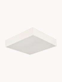 Plafón de baño pequeño LED Zeus, Estructura: aluminio recubierto, Blanco Off White, An 30 x Al 6 cm
