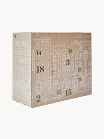 Westwing-Adventskalender 2023, Box: Papier, Beige, Weiß, Goldfarben, B 56 x H 49 cm