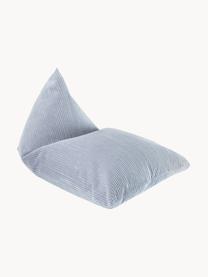 Pouf poire en velours côtelé pour enfant Sugar, Velours côtelé lavande, larg. 70 x long. 110 cm