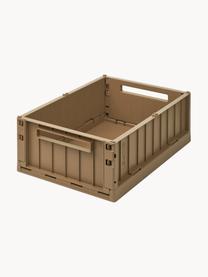 Skládací box Weston, 60 % recyklovaný polypropylen, 40 % polypropylen, Hnědá, Š 50 cm, H 36 cm