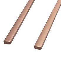 Rosé goudkleurige design bestekset Stylo, 6 personen (24-delig), Edelstaal

Het bestek is gemaakt van roestvrij staal. Het is daardoor duurzaam, roest niet en is bestand tegen bacteriën., Koperkleurig, Set met verschillende formaten