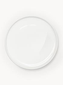 Dessous-de-plat en porcelaine Nessa, Porcelaine de haute qualité, émaillé, Blanc cassé, haute brillance, Ø 32 cm