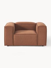 Fauteuil Lennon, Tissu nougat, larg. 130 x prof. 101 cm