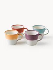 Súprava XL šálok z porcelánu Brights, 4 diely, Porcelán, Viacfarebná, Ø 10 x V 9 cm, 450 ml