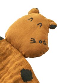 Kocyk przytulanka Amaya, 100% bawełna, Jasny brązowy, S 20 x D 22 cm