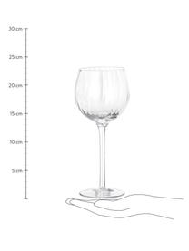 Copas de vino blanco Astrid, 6 uds., Vidrio, Transparente, Ø 10 x Al 22 cm