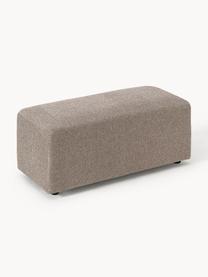 Hocker Melva, B 99 x T 42 cm, Bezug: 100 % Polyester Der strap, Gestell: Massives Kiefern- und Fic, Webstoff Greige, B 99 x T 42 cm