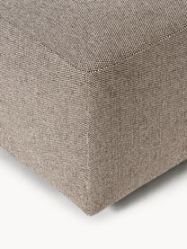 Hocker Melva, B 99 x T 42 cm, Bezug: 100 % Polyester Der strap, Gestell: Massives Kiefern- und Fic, Webstoff Greige, B 99 x T 42 cm