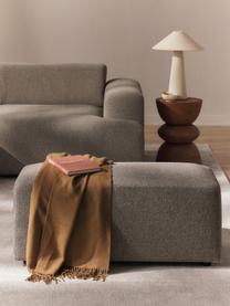 Hocker Melva, B 99 x T 42 cm, Bezug: 100 % Polyester Der strap, Gestell: Massives Kiefern- und Fic, Webstoff Greige, B 99 x T 42 cm