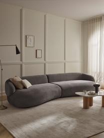 Sofa Alba (4-Sitzer), Bezug: 97 % Polyester, 3 % Nylon, Gestell: Massives Fichtenholz, Bir, Webstoff Taupe, B 326 x T 112 cm