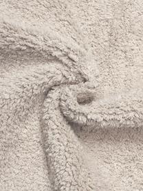 Kulatý ručně všívaný bavlněný koberec s třásněmi Daya, Béžová, Ø 250 cm (velikost XL)