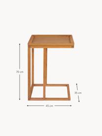 Table d'appoint en bois Volcano, Bois, Bois, larg. 45 x haut. 70 cm