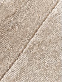 Laagpolig vloerkleed Kari, 100% polyester, GRS-gecertificeerd, Beige, B 80 x L 150 cm (maat XS)