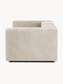 Modulares Sofa Lena (3-Sitzer), Bezug: Webstoff (88% Polyester, , Gestell: Kiefernholz, Schichtholz,, Webstoff Hellbeige, B 209 x T 106 cm