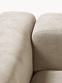 Modulares Sofa Lena (3-Sitzer), Bezug: Webstoff (88% Polyester, , Gestell: Kiefernholz, Schichtholz,, Webstoff Hellbeige, B 209 x T 106 cm