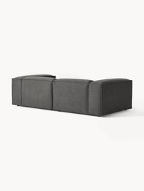 Modulares Sofa Lennon (3-Sitzer), Bezug: 100 % Polyester Der strap, Gestell: Massives Kiefernholz, Spe, Füße: Kunststoff Dieses Produkt, Webstoff Anthrazit, B 238 x T 119 cm