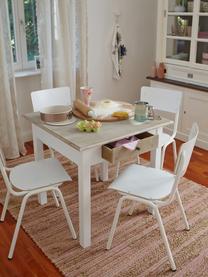 Chaises Back to School, 4 pièces, Blanc