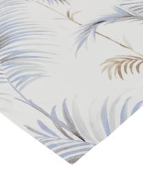 Stolní běhoun s motivem palem Sahara, 100 % bavlna, Modrá, Š 80 cm, D 80 cm