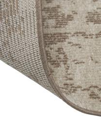 In- & outdoor vloerkleed Zadie in vintage stijl in beige, 100% polypropyleen, Beigetinten, B 120 x L 180 cm (maat S)