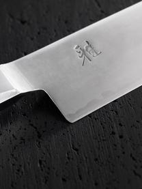 Nôž Nakiri Miyabi, Odtiene striebornej, tmavé drevo, D 33 cm