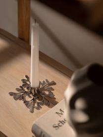 Świecznik Mistletoe, Stal szlachetna powklekana, Odcienie srebrnego, Ø 14 x 3 cm