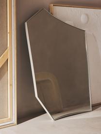 Specchio da parete Shia, Retro: pannello di fibra a media, Bianco latte, Larg. 50 x Alt. 70 cm