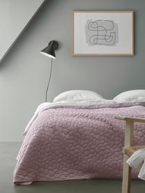 Gewatteerde bedsprei Mailey in roze, 100% polyester, Roze, B 150 x L 250 cm (voor bedden tot 100 x 200)