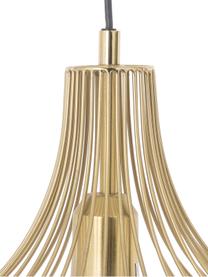Hanglamp Cara, Gelakt ijzer, Messingkleurig, Ø 38 x H 40 cm