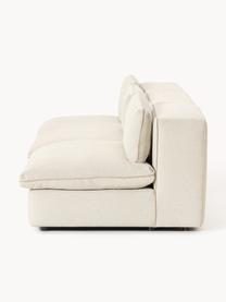 Modulares Sofa Felix (3-Sitzer), Bezug: 100 % Polyester Der strap, Gestell: Massives Kiefern- und Fic, Webstoff Hellbeige, B 300 x T 110 cm