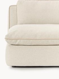 Modulares Sofa Felix (3-Sitzer), Bezug: 100 % Polyester Der strap, Gestell: Massives Kiefern- und Fic, Füße: Kunststoff Dieses Produkt, Webstoff Hellbeige, B 300 x T 110 cm