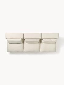 Modulares Sofa Felix (3-Sitzer), Bezug: 100 % Polyester Der strap, Gestell: Massives Kiefern- und Fic, Webstoff Hellbeige, B 300 x T 110 cm