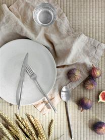 Assiette plate en grès Grød, 4 pièces, Grès cérame, Beige, Ø 29 cm