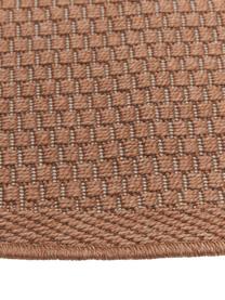 Ovale In- & outdoor vloerkleed Toronto in terracotta, 100% polypropyleen, Terracotta, B 200 x L 300 cm (maat L)