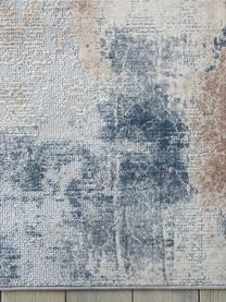 Design vloerkleed Rustic Textures II in beige/grijs, Bovenzijde: 51% polypropyleen, 49% po, Onderzijde: 50% jute, 50% latex, Beigetinten, grijs, B 160 x L 220 cm (maat M)