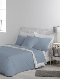 Set lenzuola in cotone Perun, Cotone

La biancheria da letto in cotone è piacevolmente morbida sulla pelle, assorbe bene l'umidità ed è adatta per chi soffre di allergie, Blu, bianco, 180 x 270 cm + 2 federe 50 x 80 cm