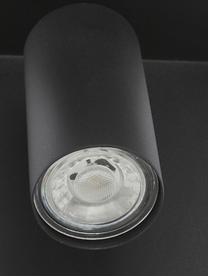 Applique a LED Chandler, Paralume: metallo verniciato a polv, Nero, Larg. 19 x Alt. 21 cm