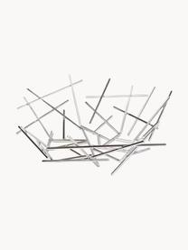 Centrotavola Blow up, Acciaio inossidabile 18/10, Argentato, Larg. 33 x Prof. 32 cm