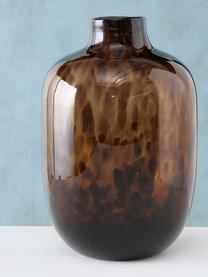 Vase verre Leopard, Verre, Tons bruns, Ø 60 cm