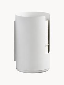 Portarollos de baño para pared Rim, Aluminio recubierto, Blanco, Ø 13 x Al 22 cm