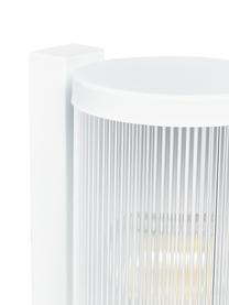 Außenwandleuchte Coupar, Weiß, Ø 13 x H 25 cm