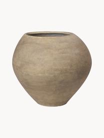 Cache-pot en ciment Dodu, Ciment, Beige, Ø 58 x haut. 51 cm