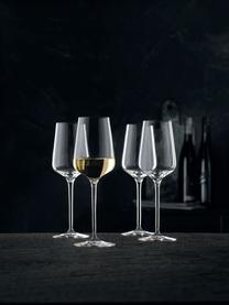 Kristall-Weißweingläser ViNova, 4 Stück, Kristallglas, Transparent, Ø 8 x H 24 cm, 380 ml