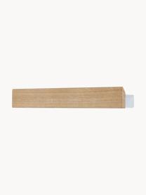 Magneetlijst Flex, Lijst: eikenhout, Licht hout, wit, B 40 x H 6 cm